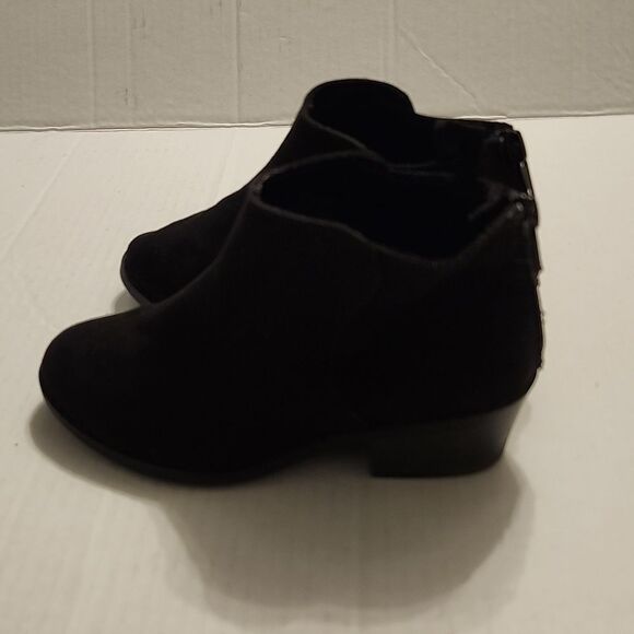 OLD NAVY G CUTOUT BASIC BACK ZIPPER CLOSURE SUEDE ROUND TOE KIDS TODDLER AN… R3 - Picture 7 of 16